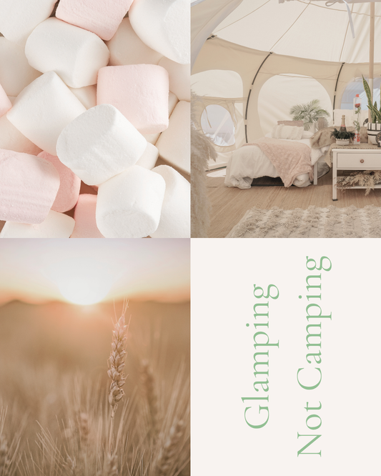Glamping Not Camping ~ Toasted Marshmallow