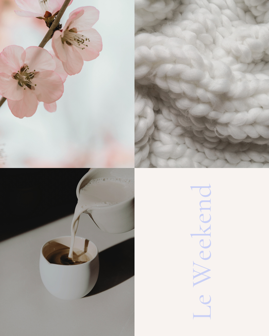 Le Weekend ~ Soft Vanilla & Peach Blossom
