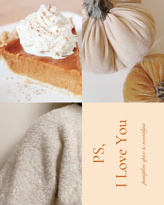 P.S. I Love You ~ Pumpkin Spice Candle