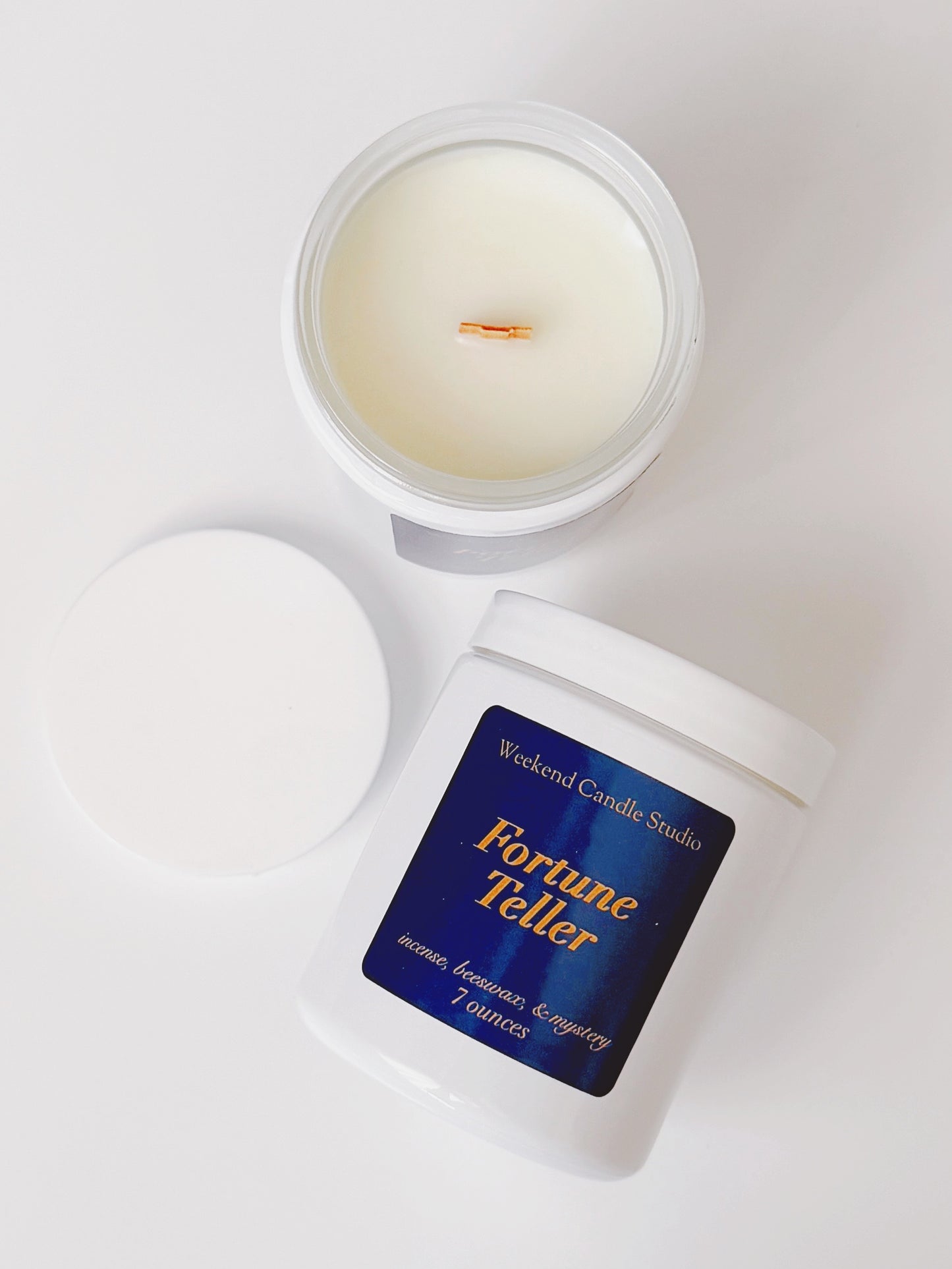 Fortune Teller ~ Burnt Incense Candle
