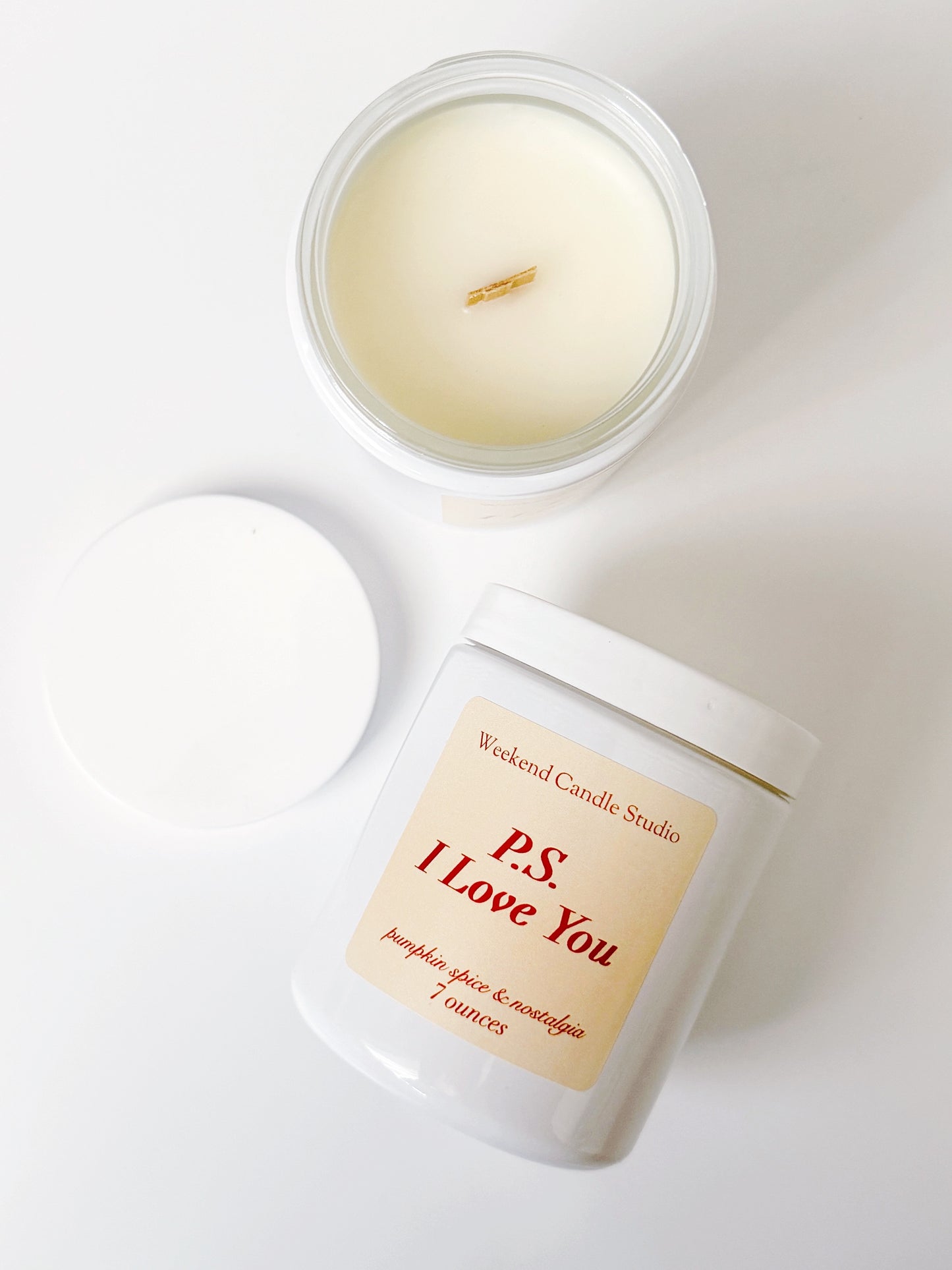 P.S. I Love You ~ Pumpkin Spice Candle