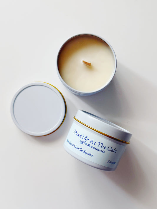 Meet Me At The Cafe Petite Candle