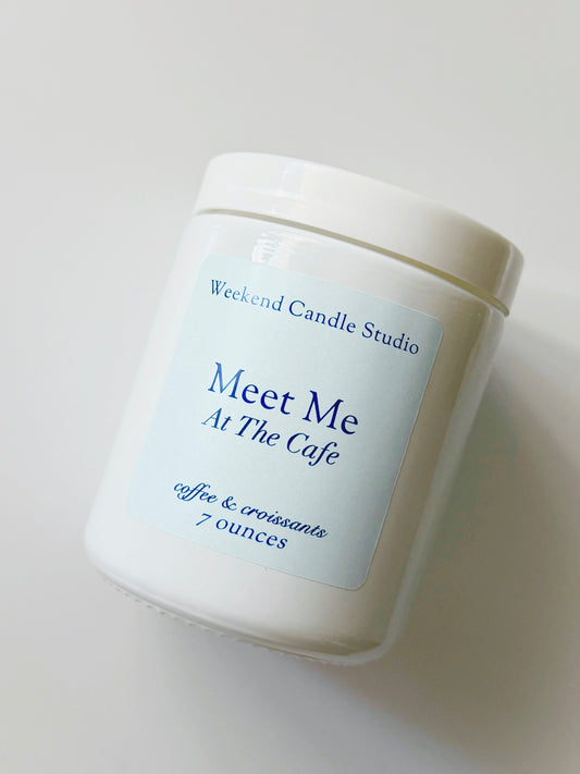 Meet Me At The Cafe Chic Candle