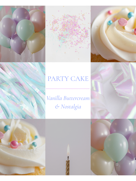 Party Cake ~ Vanilla Buttercream & Nostalgia
